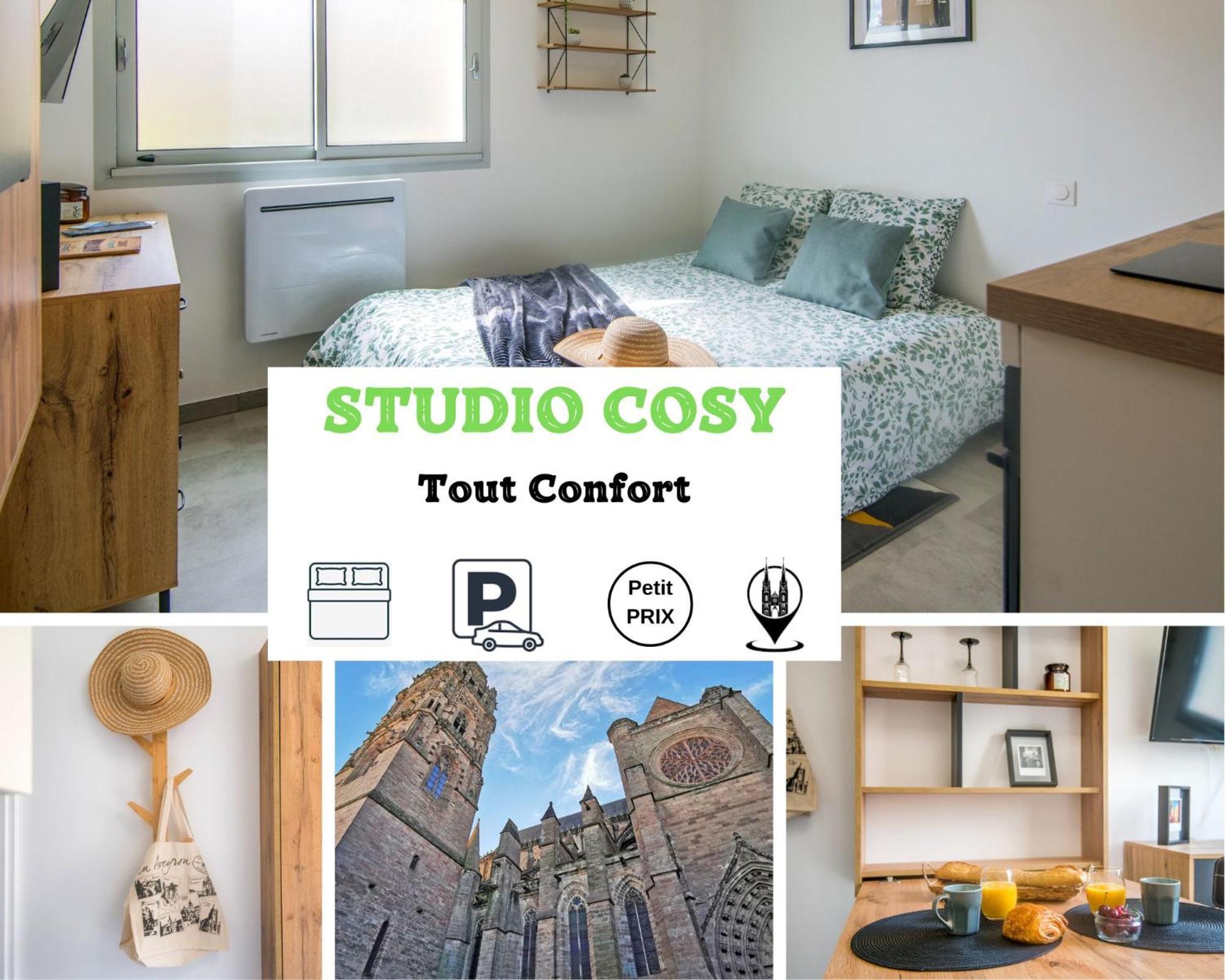 Studio Cosy - Tout Confort Rodez Bagian luar foto